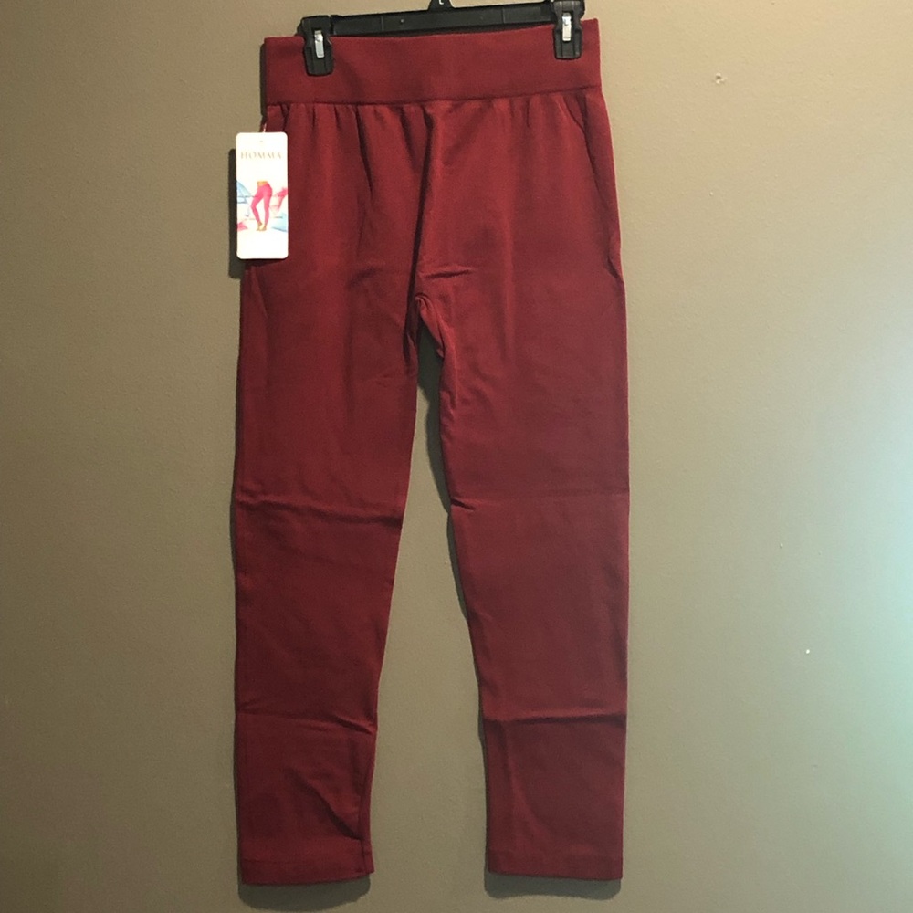 Homma leggings, 3XL, wine color , new